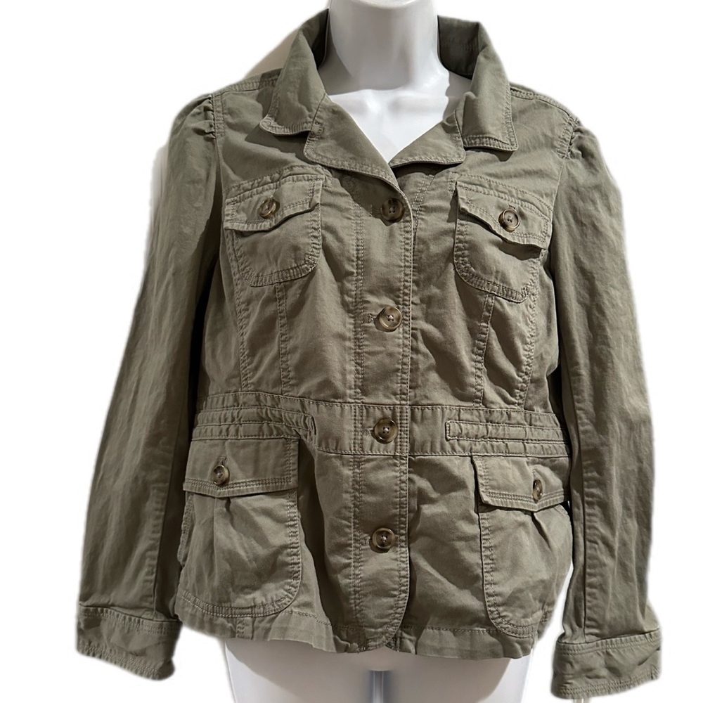 Loft Army green jacket